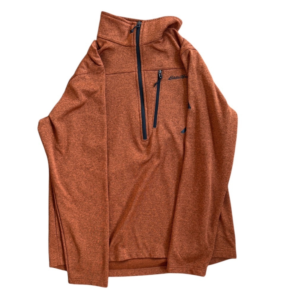 Eddie Bauer quarter zip sweater
Size- Men’s large can fit medium​